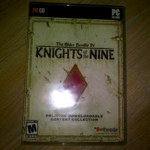 The elder scrolls knights of the nine PC Game